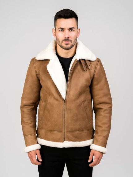 Francis B-3 Leather Bomber Jacket