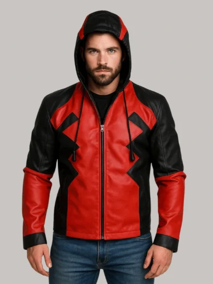 Deadpool Game Leather Jacket