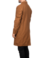 Classic Khaki Wool Long Coat