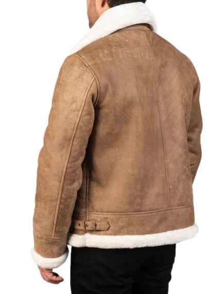 Francis B-3 Leather Bomber Jacket