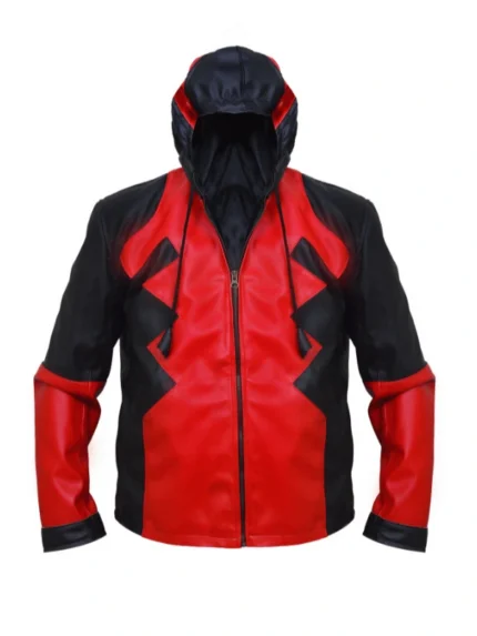 Deadpool Corp Game Red and Black Jacket