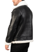 Francis B-3 Leather Bomber Jacket