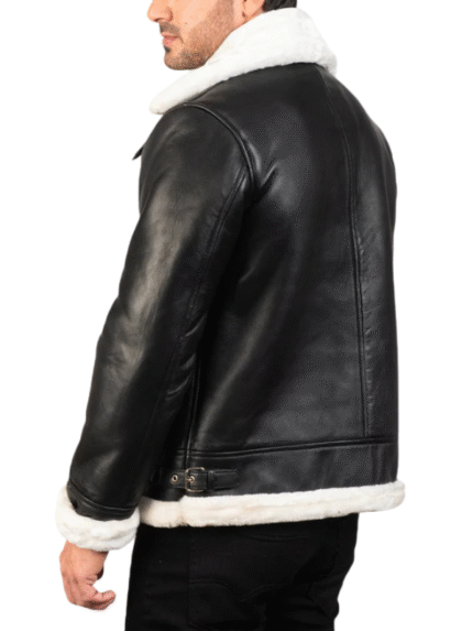 Francis B-3 Leather Bomber Jacket
