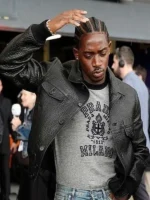 Damson Idris F1Leather Jacket