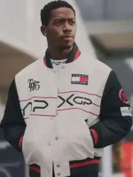 F1 Movie Damson Idris APXGP Varsity Jacket