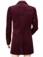 Peter Capaldi Maroon Coat