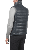 Men's Reeves Leather Puffer Vest