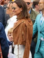 F1 Pippa Middleton Suede Jacket