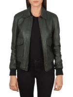 Westa A-2 Green Bomber Jacket