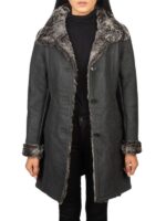 Women's Shearling Leather Coat