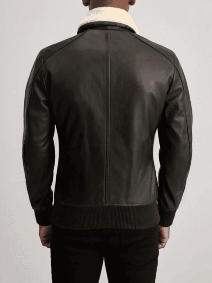 G-1 Black Leather Jacket