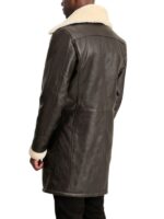 Men's Shearling Double-Breasted Coat