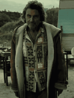 American Gods Wednesday Brown Shearling Jacket