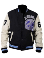 Detroit Lions Beverly Hills Cop Varsity Jacket
