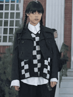 Jenna Ortega Cropped Jacket