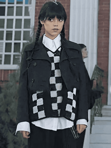 Jenna Ortega Cropped Jacket