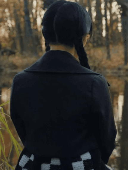 Jenna Ortega Wednesday Cropped Jacket