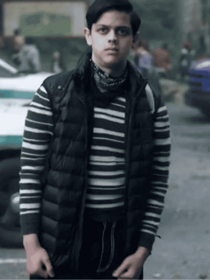 Pugsley Addams Wednesday Black Vest