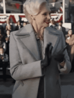 Gwendoline Christie Wednesday Wool Coat