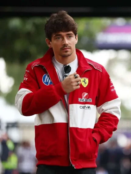 Charles Leclerc F1 Grand Prix Of Australia Red Jacket