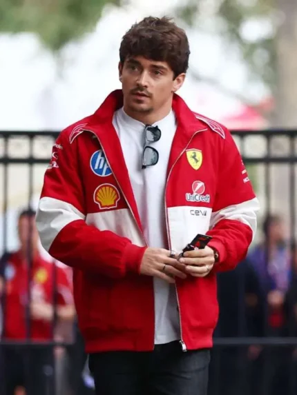 Charles Leclerc F1 Grand Prix Of Australia Red Jacket