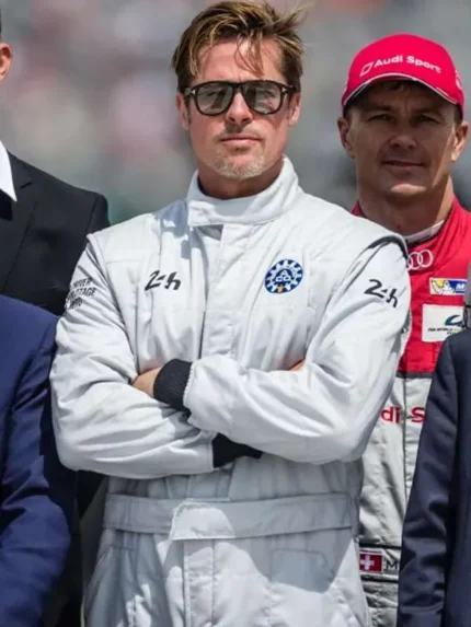Brad Pitt F1: The Movie White Jumpsuit