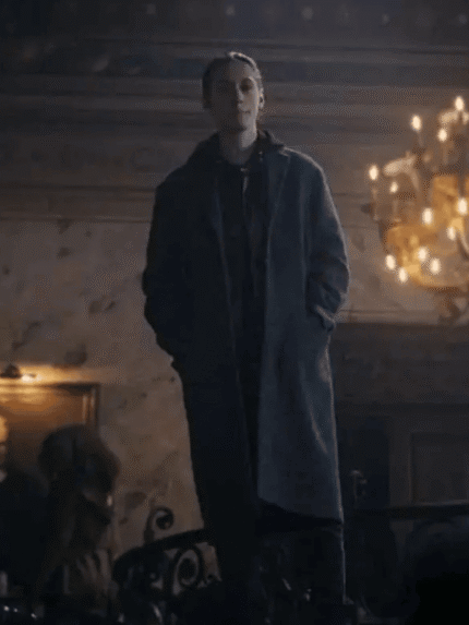 Percy Hynes White Wednesday Wool Coat