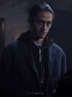 Percy Hynes White Wool Coat