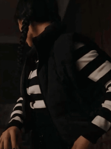 Jenna Ortega Black Vest