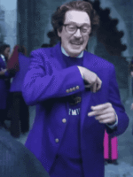 Steve Buscemi Wednesday S02 Purple Blazer