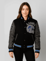 Women’s Detroit Lions Beverly Hills Cop Varsity Jacket