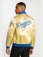 Gold Los Angeles Dodgers OG Satin Jacket