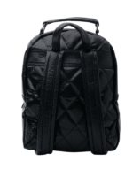 Quilted Real Leather Backpack For Men's & Women's