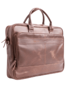 Tan Brown Real Leather Vintage Laptop Bag