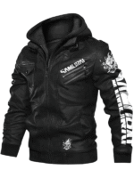Black Samurai Cyberpunk Bomber Jacket