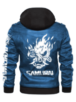 Cyberpunk 2077 Blue Samurai Bomber Jacket