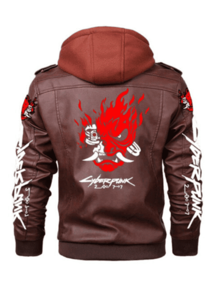 Cyberpunk Samurai Brown Jacket