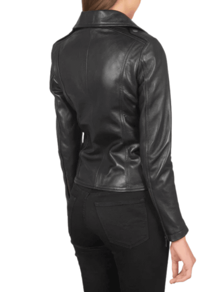 Women's Flashback Leather Biker Jacket