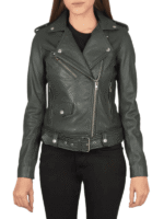 Alison Green Leather Jacket