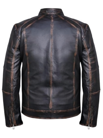 Biker Racer Leather Jacket