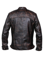 Black Biker Leather Jacket