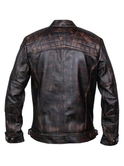 Black Biker Leather Jacket
