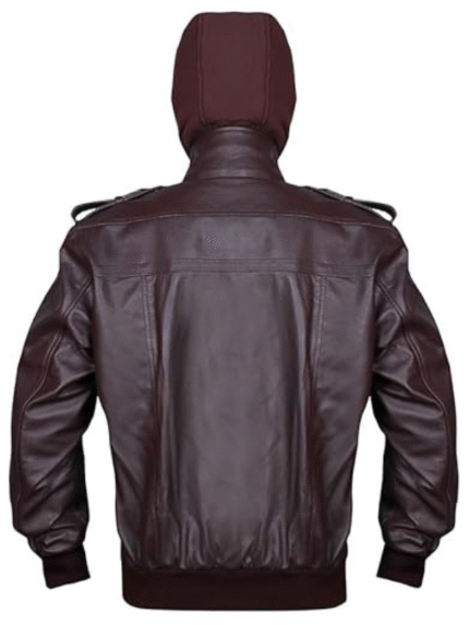 Men’s DK Brown Distressed Jacket