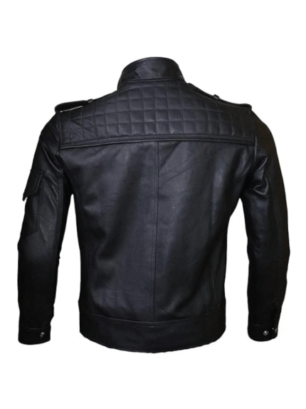 Men’s All Black Biker Jacket