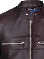 Racer Biker Leather Jacket