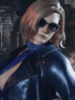 Tekken 8 Nina Williams Black Leather Blazer