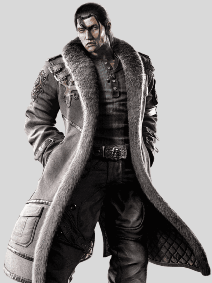 Tekken 8 Dragunov Brown Suede Coat