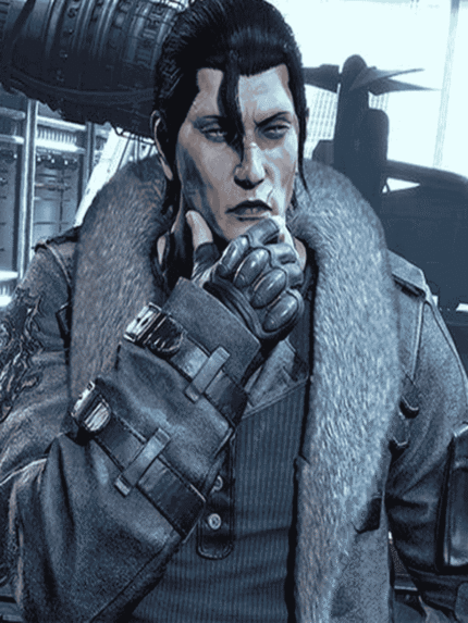 Tekken 8 Dragunov Brown Suede Coat