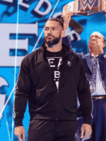 Roman Reigns WWE Fleece Black Tracksuit