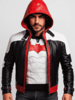 Bat Logo Red Hood Arkham Knight Jacket